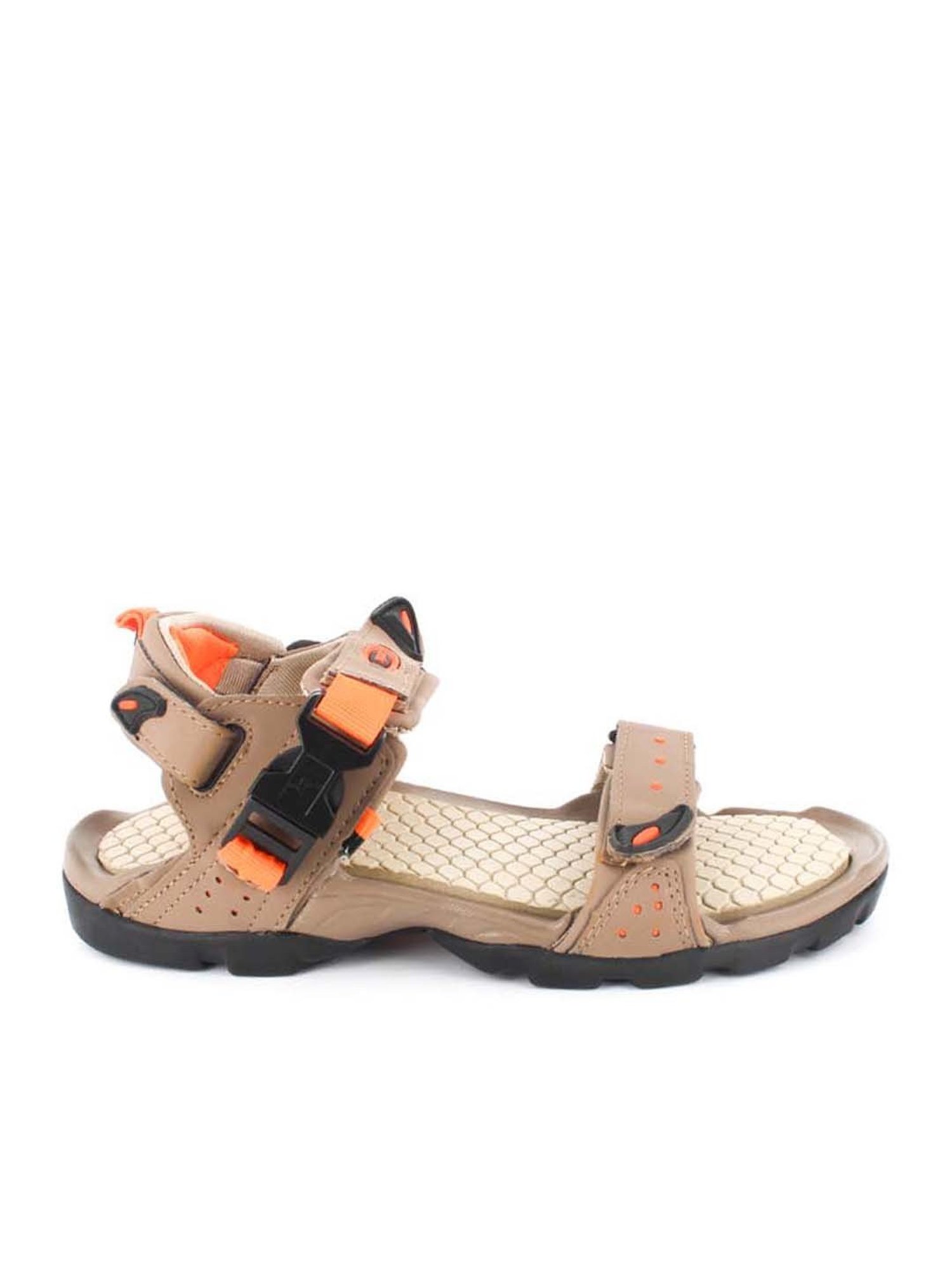 Sparx Men's Beige Floater Sandals