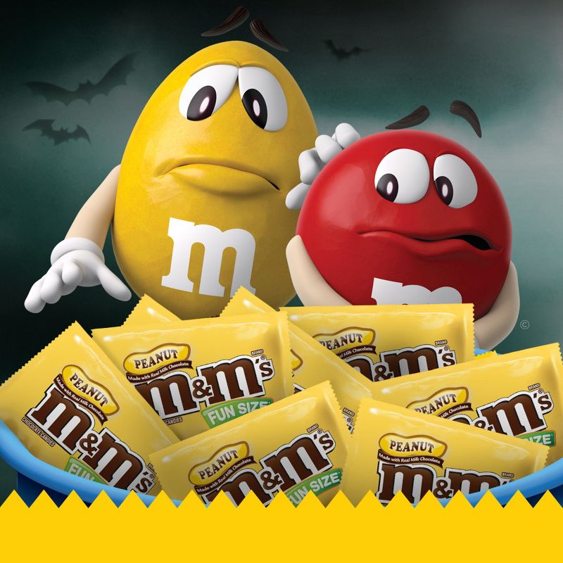 M&M's Peanut Fun Size Chocolate Candies - 10.57oz