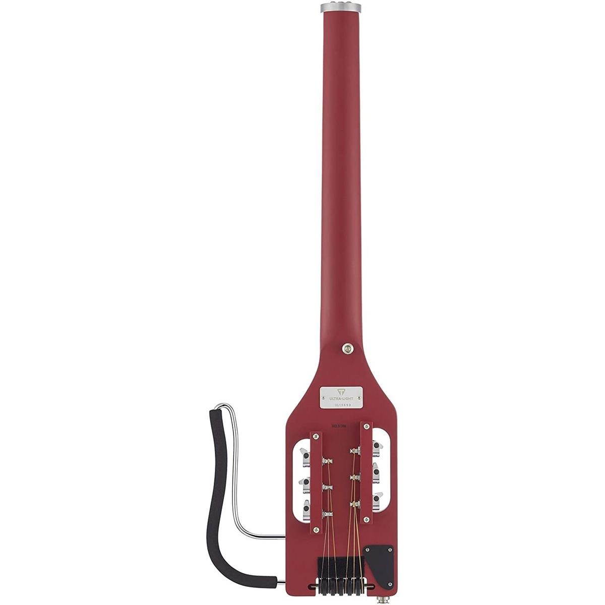 Traveler Guitar Ultra-Light Acoustic Travel Guitar, Vintage Red #ULA VRDM