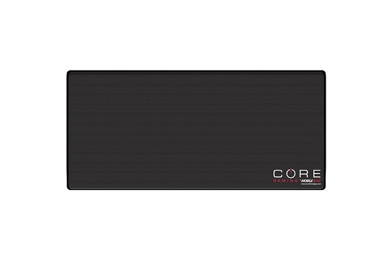 Mobile Edge Core Gaming Mouse Mat - Standard (14" x 10") - 10" x 14" x 0.2" Dimension - Black - Fabric, Neoprene - Anti-slip