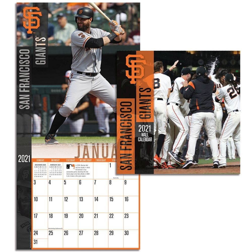 Turner Licensing,  MLB San Francisco Giants Mini Wall Calendar 2021