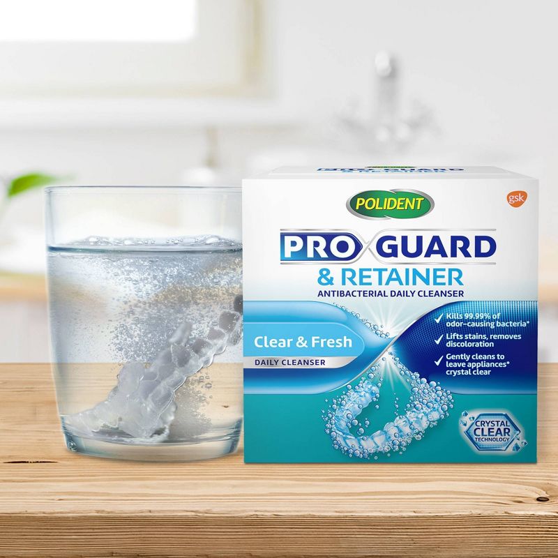 Polident ProGuard and Retainer Denture Cleaner - 3pk