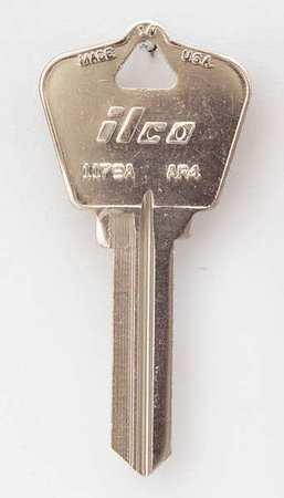 Key Blank, Brass, Type AR4, 6 Pin, PK 10
