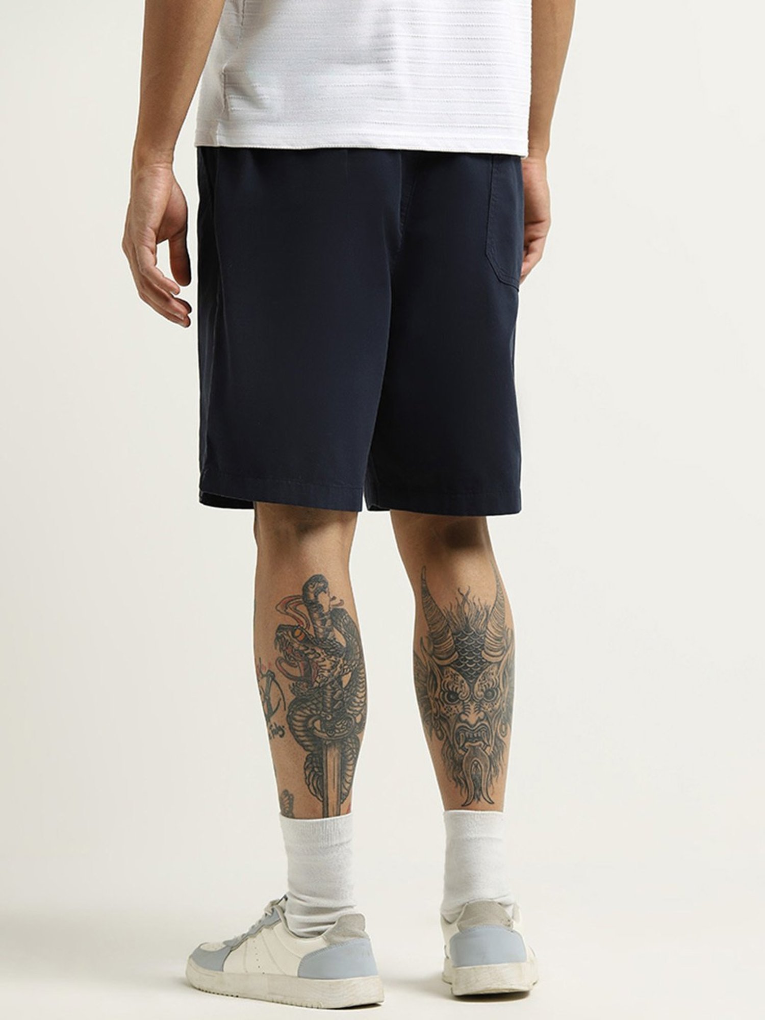 WES Lounge by Westside Navy Relaxed Fit Shorts