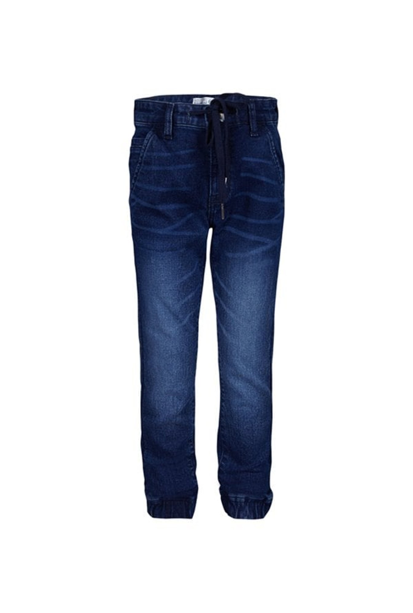 Superyoung Boys Dark Blue Solid Jogger Jeans