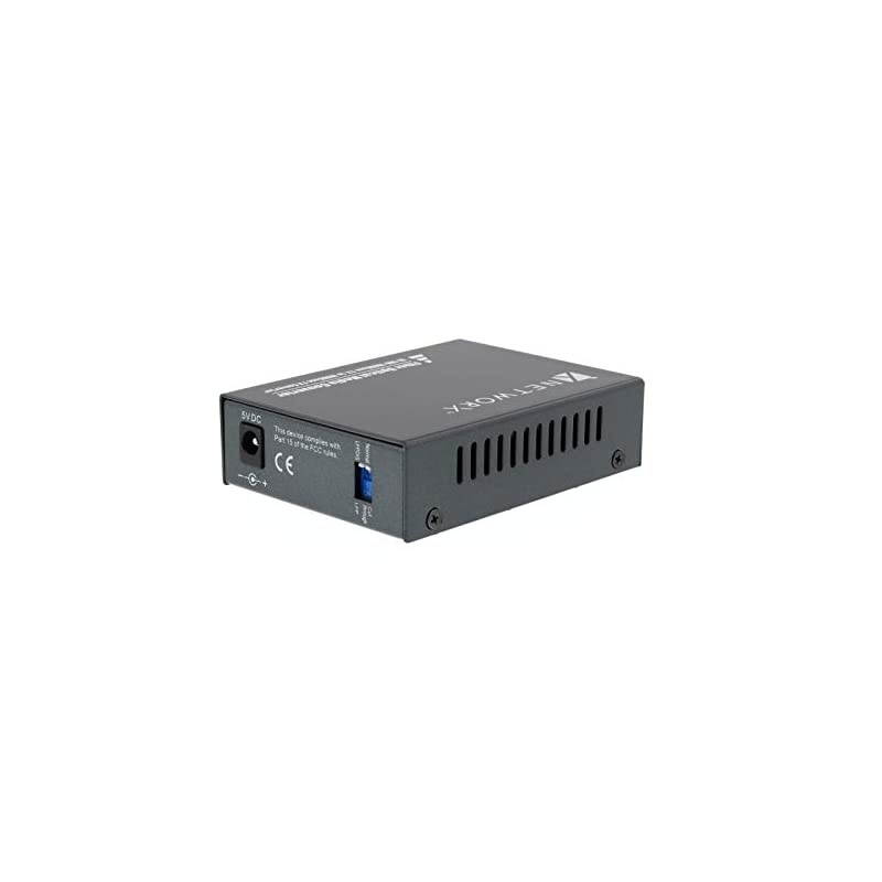 Gigabit Ethernet Fiber Media Converter 1000 Mbps to 1000BaseLX LC Multimode 5