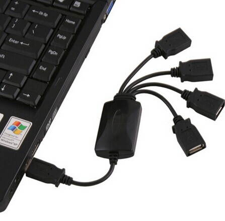Tekit High Speed Octopus 4 Port USB 2.0 Hub