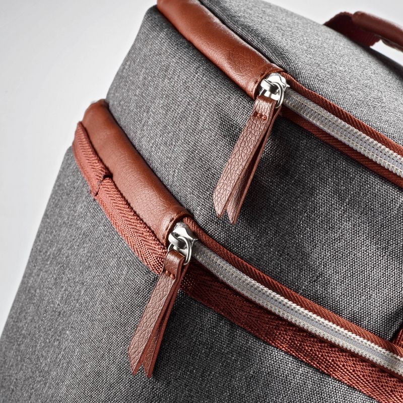 Fit & Fresh Foundry Wickenden Lunch Kit Set - Gray