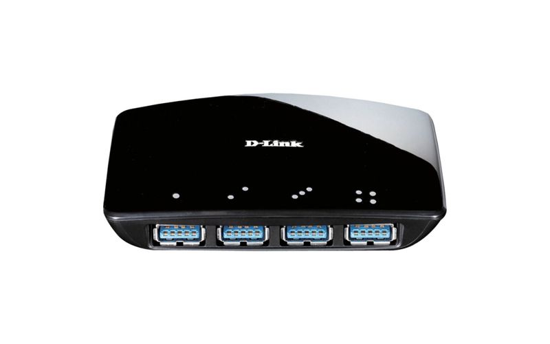 D-Link DUB-1340 4-port USB Hub - USB - External - 4 USB Port(s) - 4 USB 3.0 Port(s)