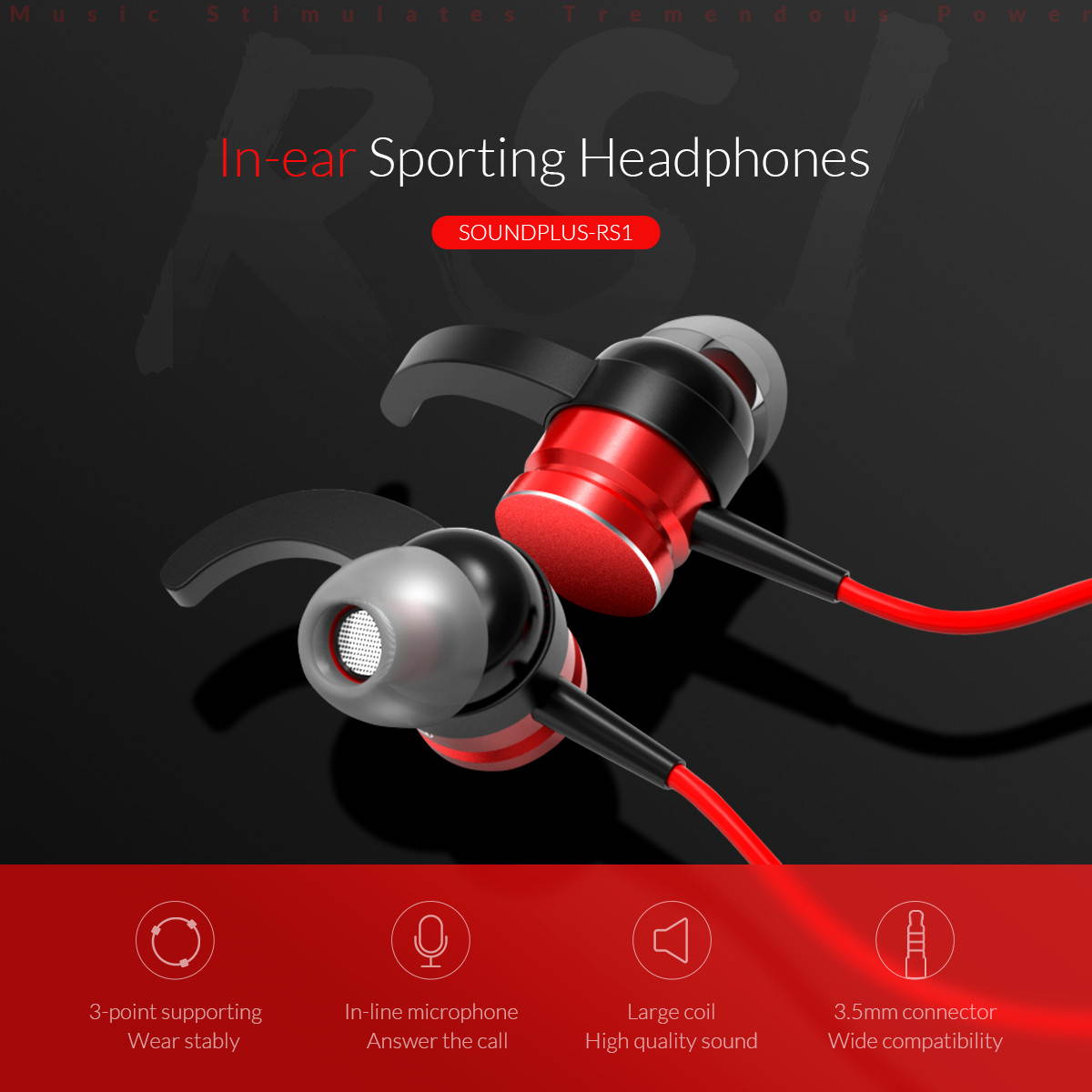 ORICO Original In-Ear Music Earphone Stereo Bass Hifi Earbuds Wired Earphones for Samsung Huawei Xiaomi Mobile Phone PC