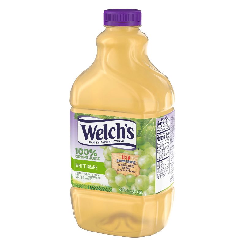 Welch's 100% White Grape Juice - 64 fl oz Bottle