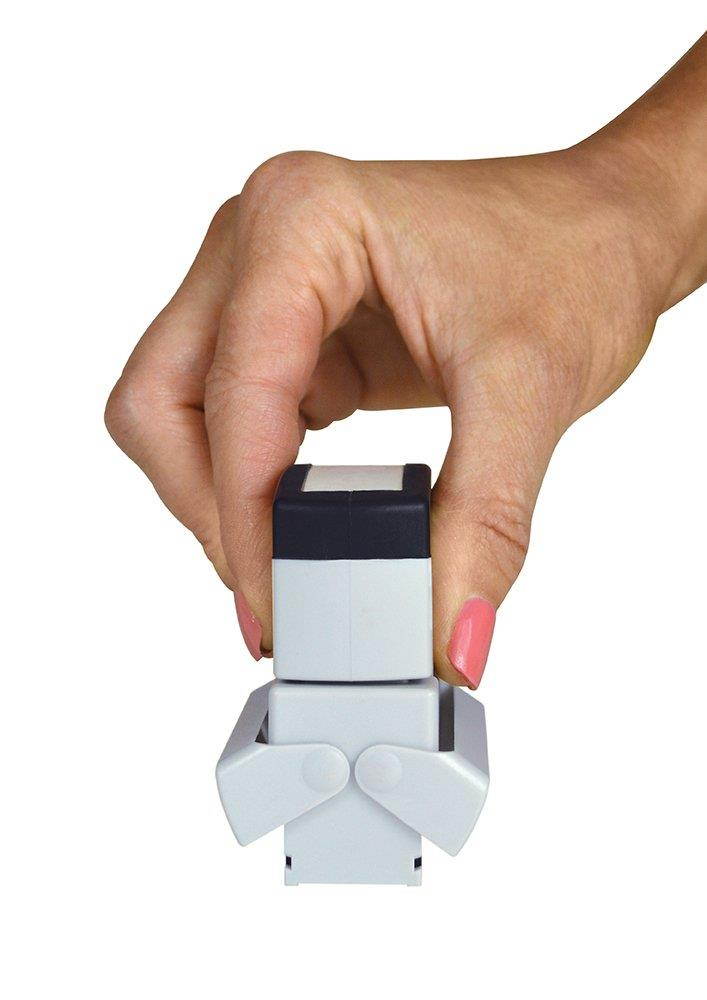 ACCU-STAMP2 Message Stamp with Shutter, 1-Color, RUSH, 1-5/8" x 1/2" Impression, Pre-Ink, Red Ink (035590)