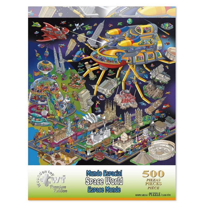 Wuundentoy Premium Edition: Space World Jigsaw Puzzle - 500pc