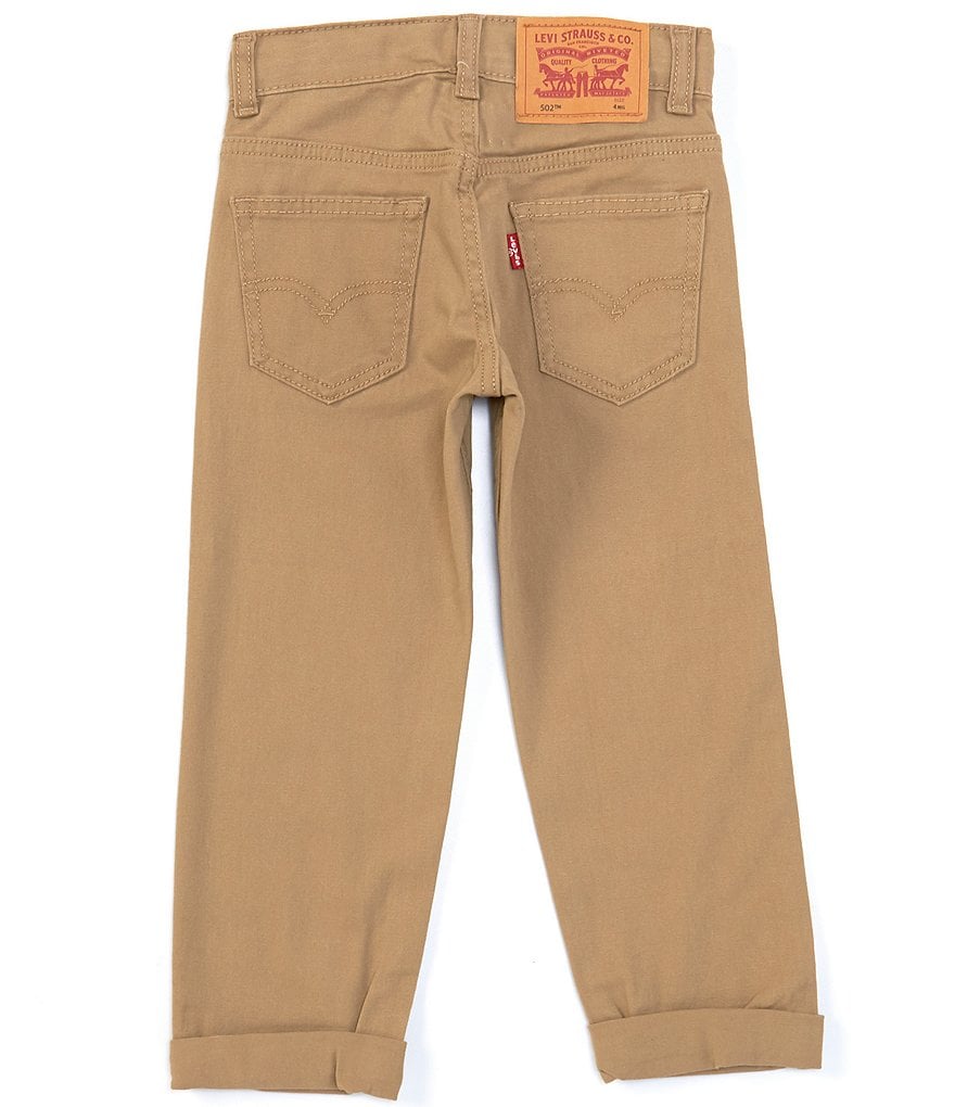 Levi's&reg; Little Boys 2T-7 502&trade; Regular Tapered-Fit Chino Pants