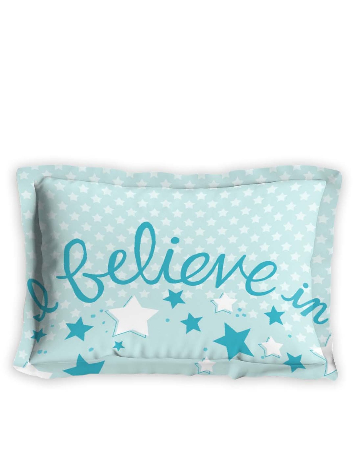 DDECOR - Unicorn 100% Cotton Single Bedsheet with 1 Pillow Covers, Turquoise