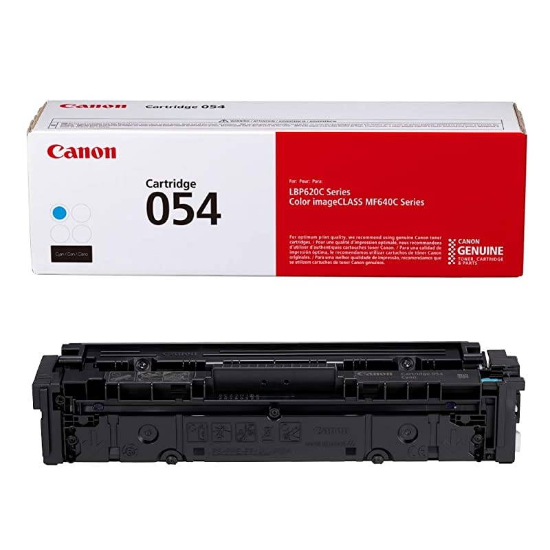 Color imageCLASS MF644Cdw - All in One, Wireless, Mobile Ready, Duplex Laser Printer & Genuine Toner, Cartridge 054 Cyan (3023C001) 1 Pack