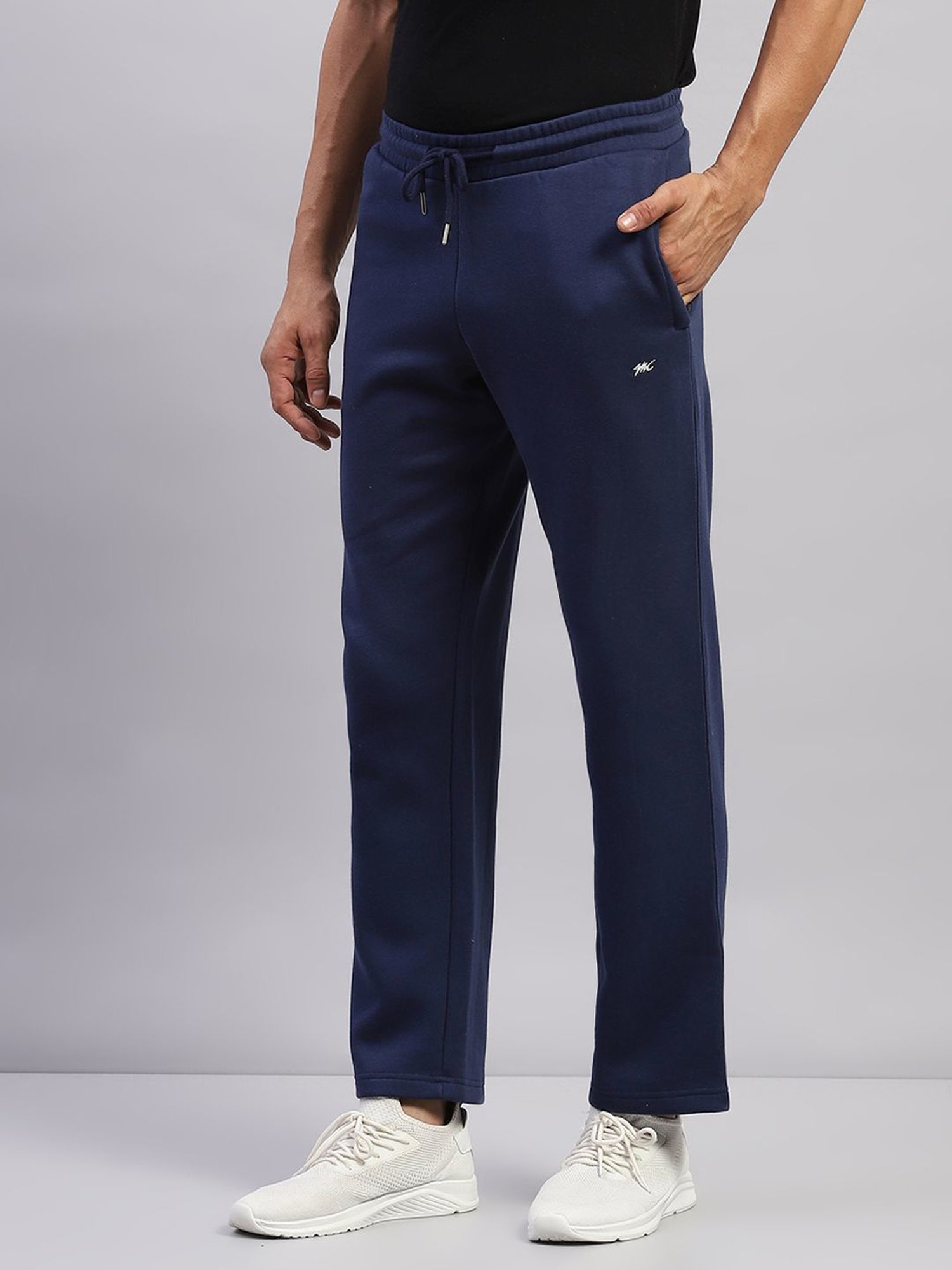 Rock.It Blue Regular Fit Printed TrackSuit