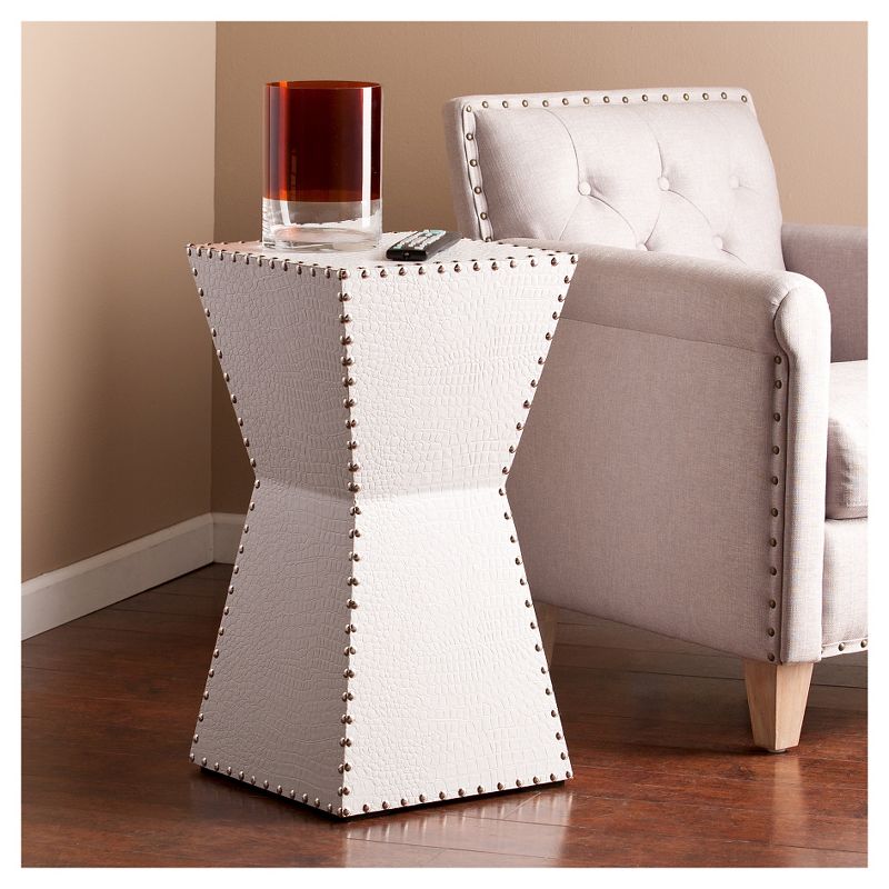 Accent Table - White - Aiden Lane