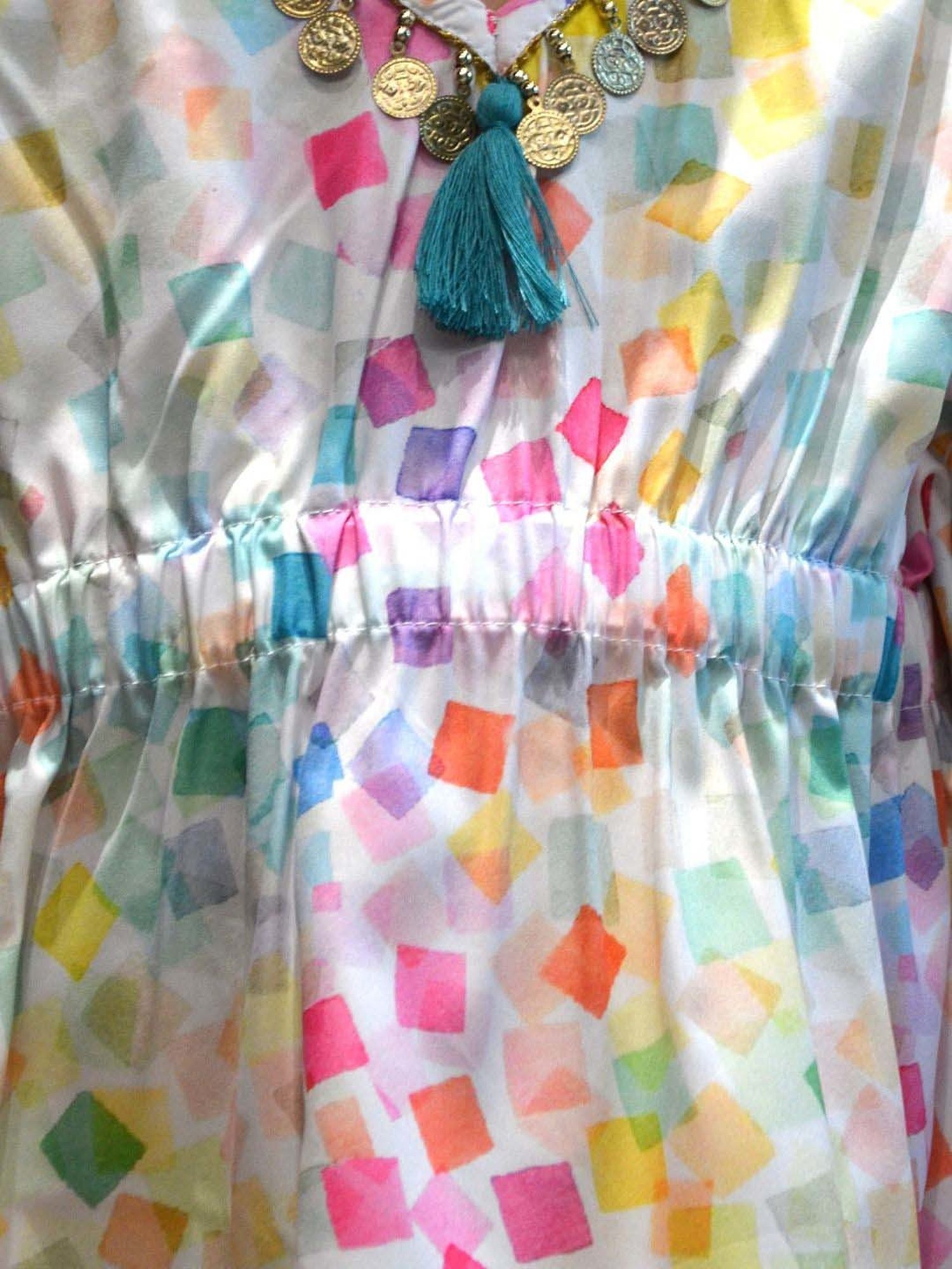 A.T.U.N. Girls Multicolor Printed Clothing Set