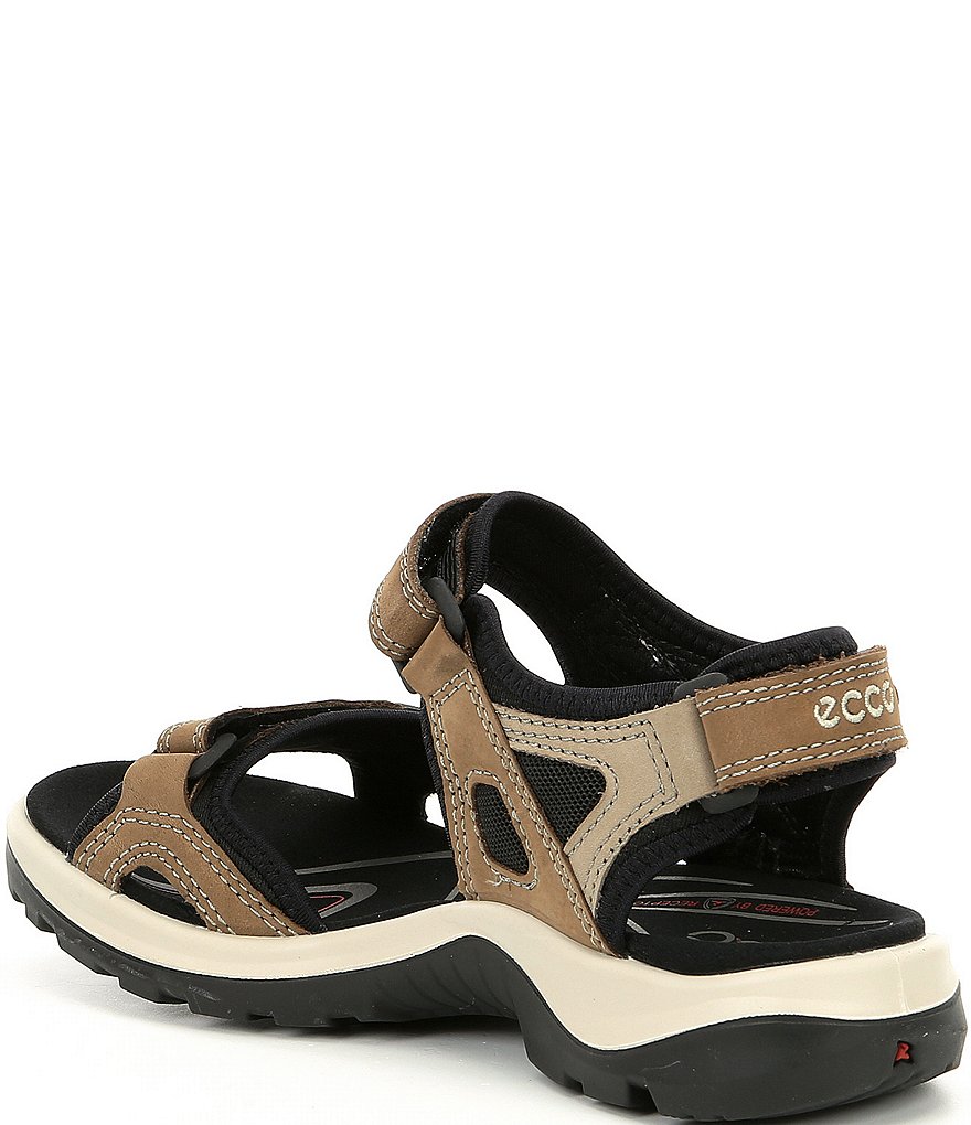ECCO Yucatan Adjustable Strap Leather Sandals