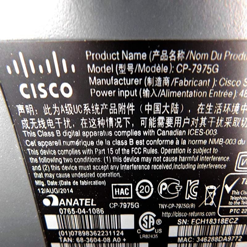 CP7975G IP Phone Renewed