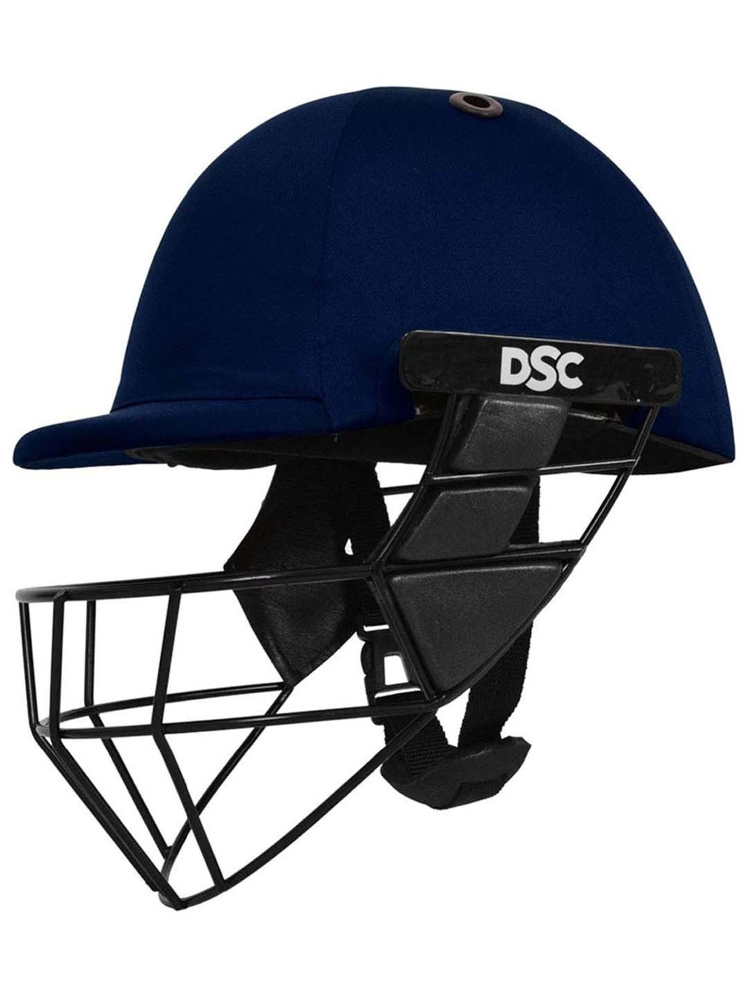 DSC AVENGER PRO Premium Cricket Helmet Fixed Spring Steel Grill, Back Support Strap Size - Small