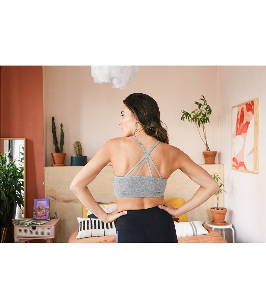 Yummie Lexa Lattice Back Bralette