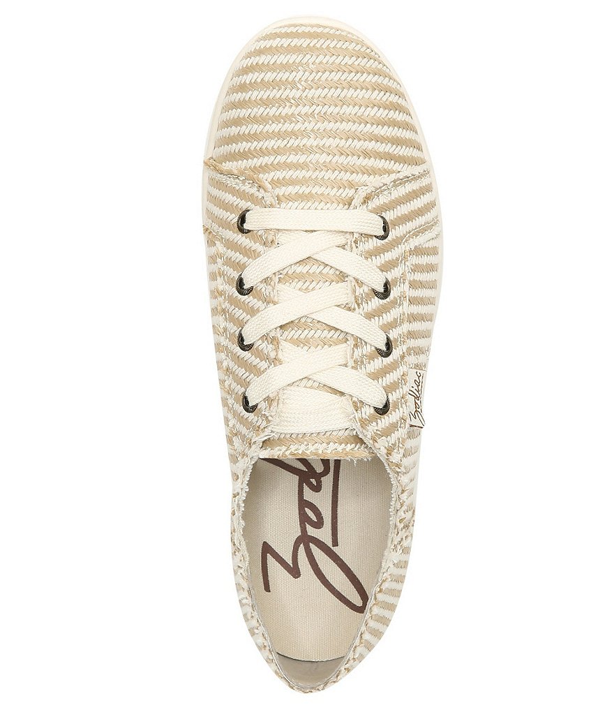 Zodiac Love Stripe Lace-Up Sneakers