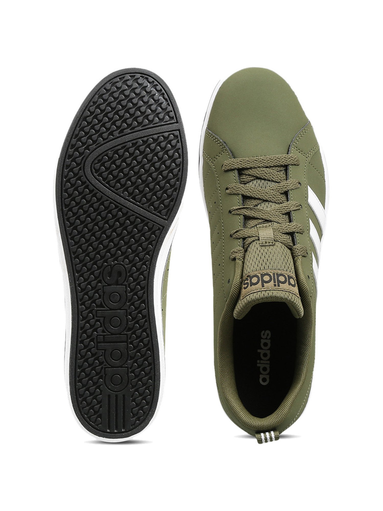 Adidas Men's VS PACE Green Skateboarding Shoes