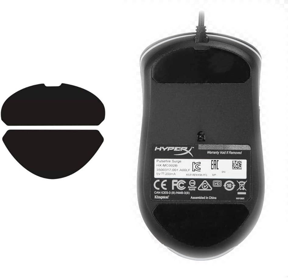 Replace HyperX Mouse Skatez Mice Feet Sticker Repair Compatible for HyperX Pulsefire Surge Gaming Mouse Feet (HyperX Pulsefire Surge)