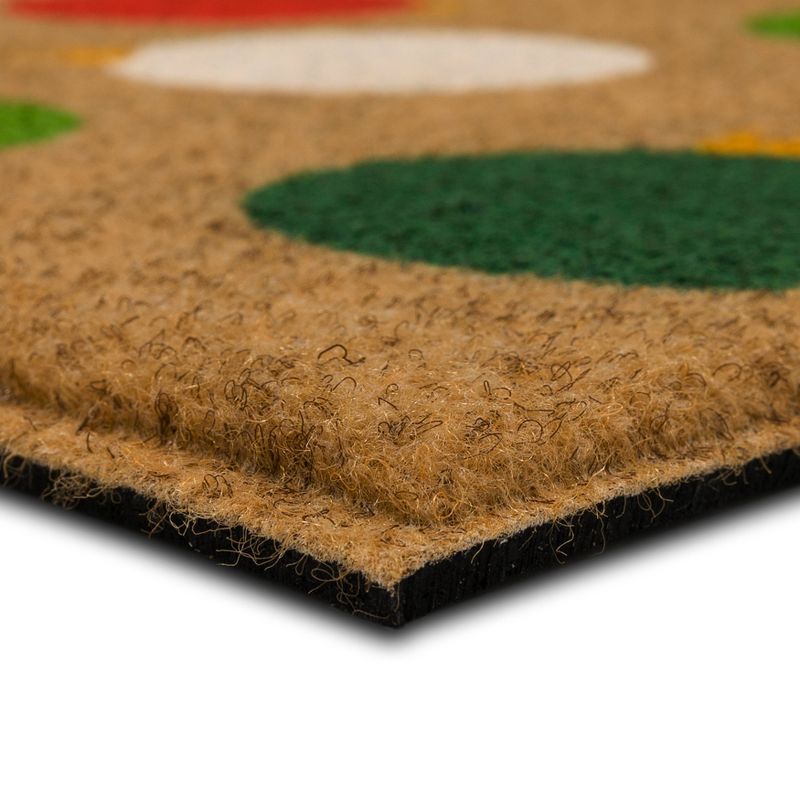 1'6"x2'6" Pinchededge Ornament Toss Door Mat - Mohawk