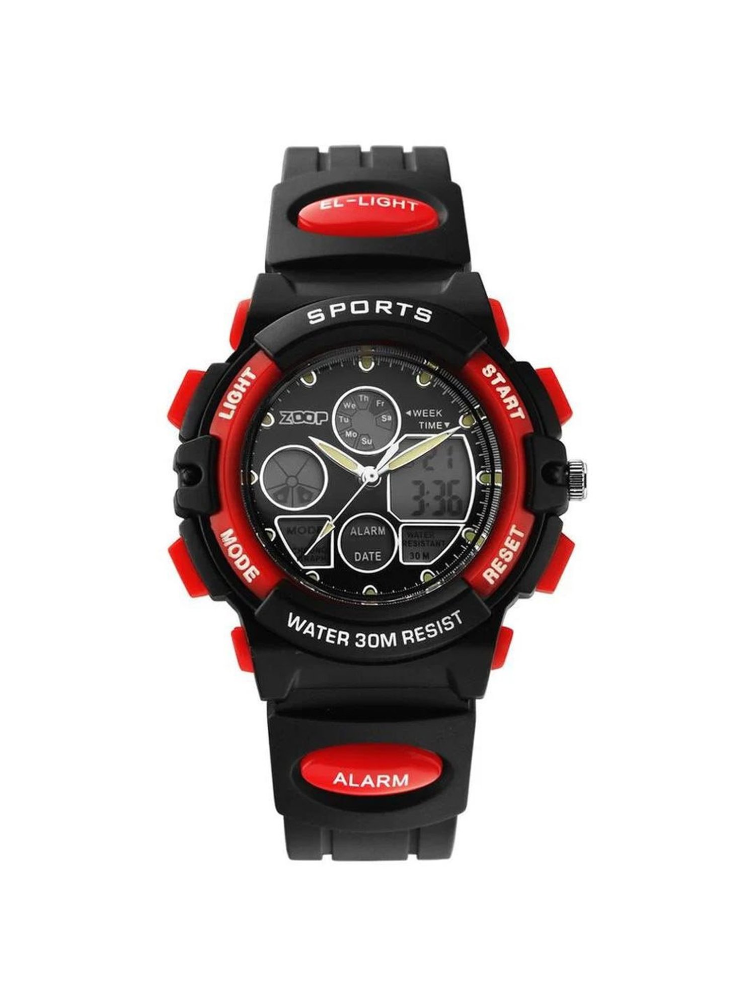 Zoop 16033PP04W Analog Digital Watch for Men