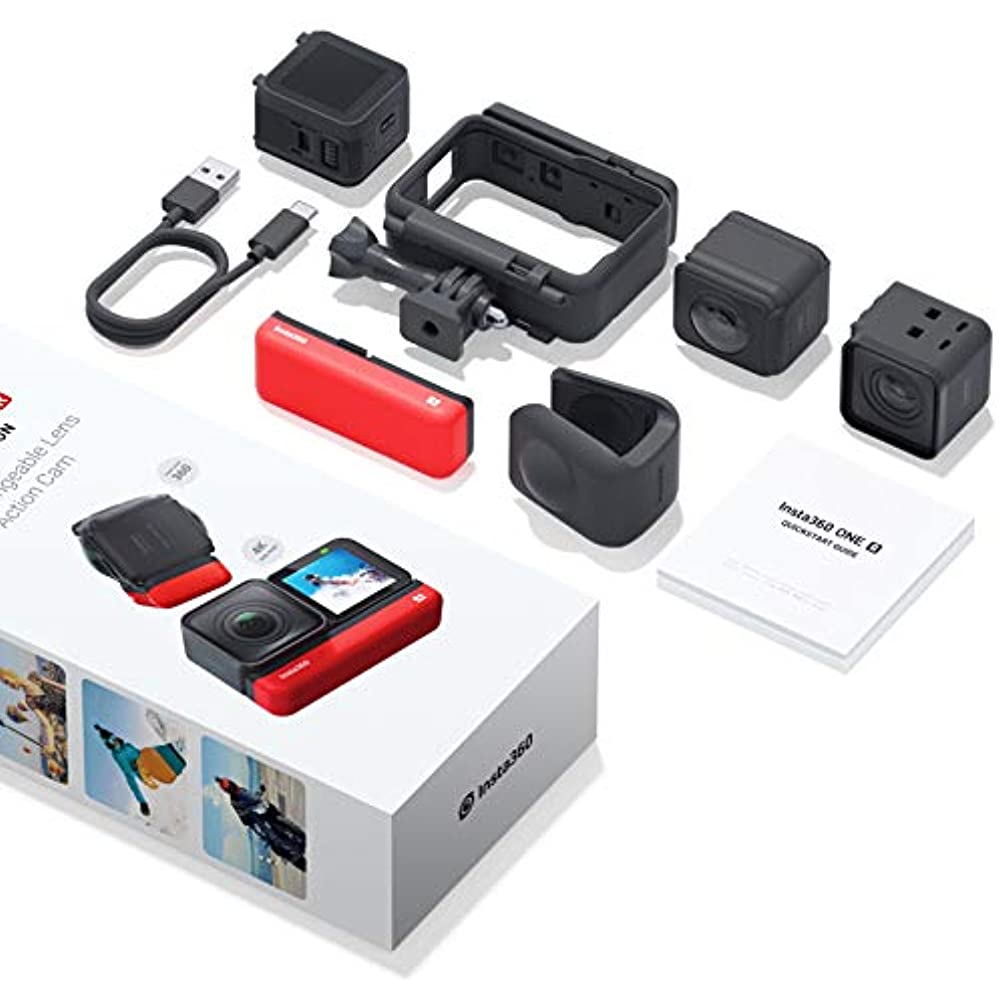 Insta360 ONE R Twin Edition with 4K Module and Dual Lens 360 Module (CINAKGP/A)