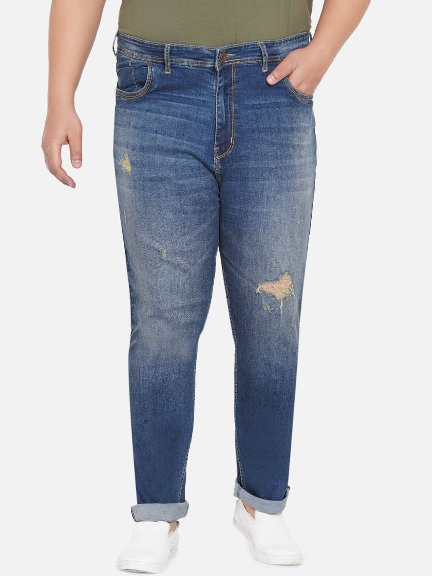 John Pride Blue Plus Size Jeans