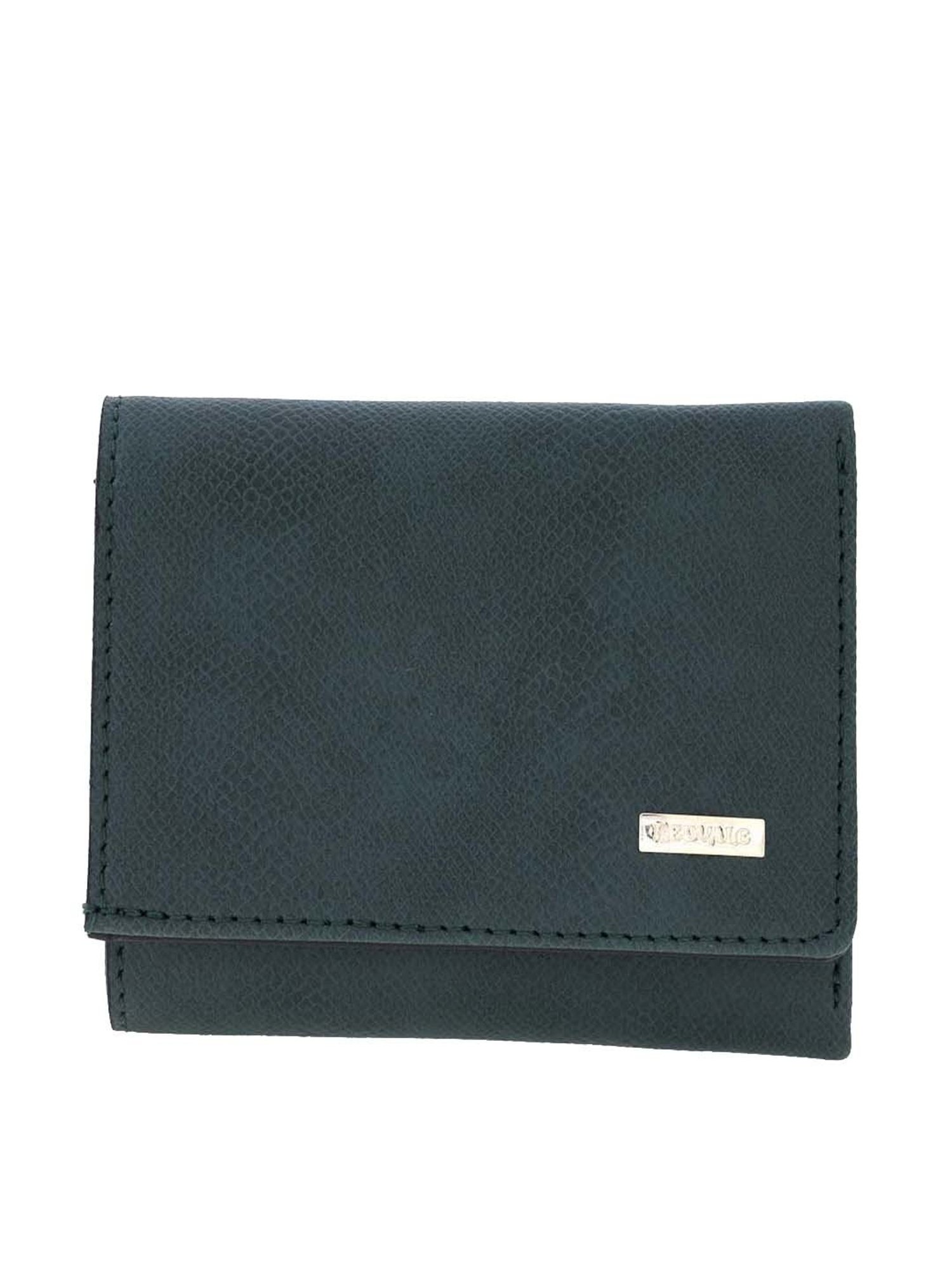 REDVALE Green Textured Tri-Fold Wallet for Women