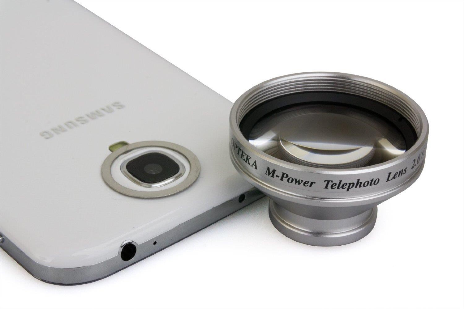 Opteka 2x Telephoto Converter Magnetic Magnet Lens for Panasonic DMC F1, F7, FX1, FX2, FX5, FX7, LC20, LC33, LC43 Digital Camera