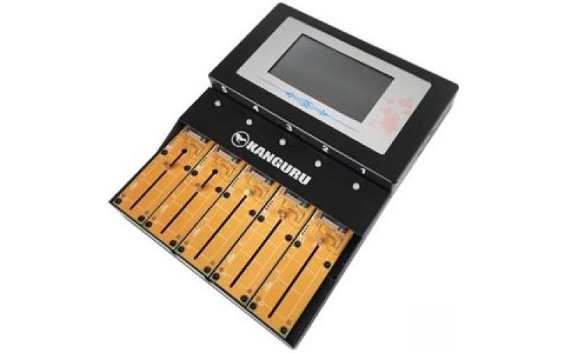 Kanguru KanguruClone 4 M.2 NVMe SSD Duplicator - Standalone - TAA Compliant - 1 x Source Drive(s) Supported - 4 x Destination Drive(s) Supported