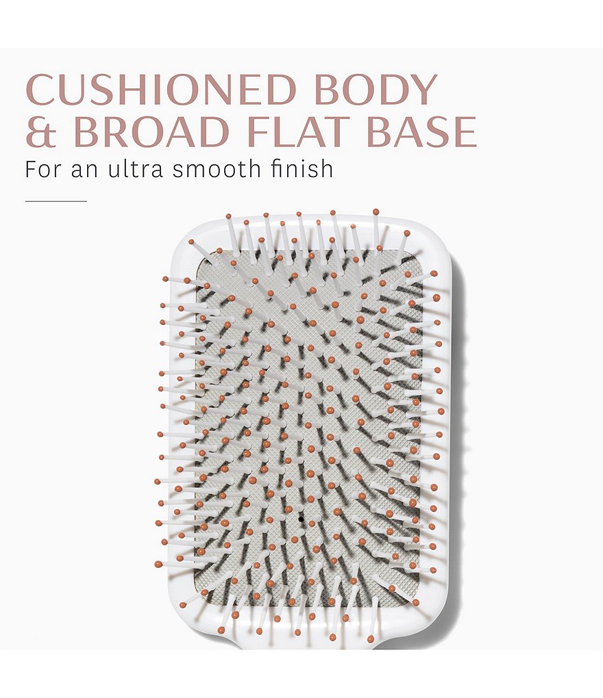 T3 Smooth White & Rose Gold Paddle Brush