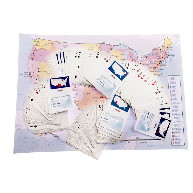 Tactic States of the USA Trivia Board Game