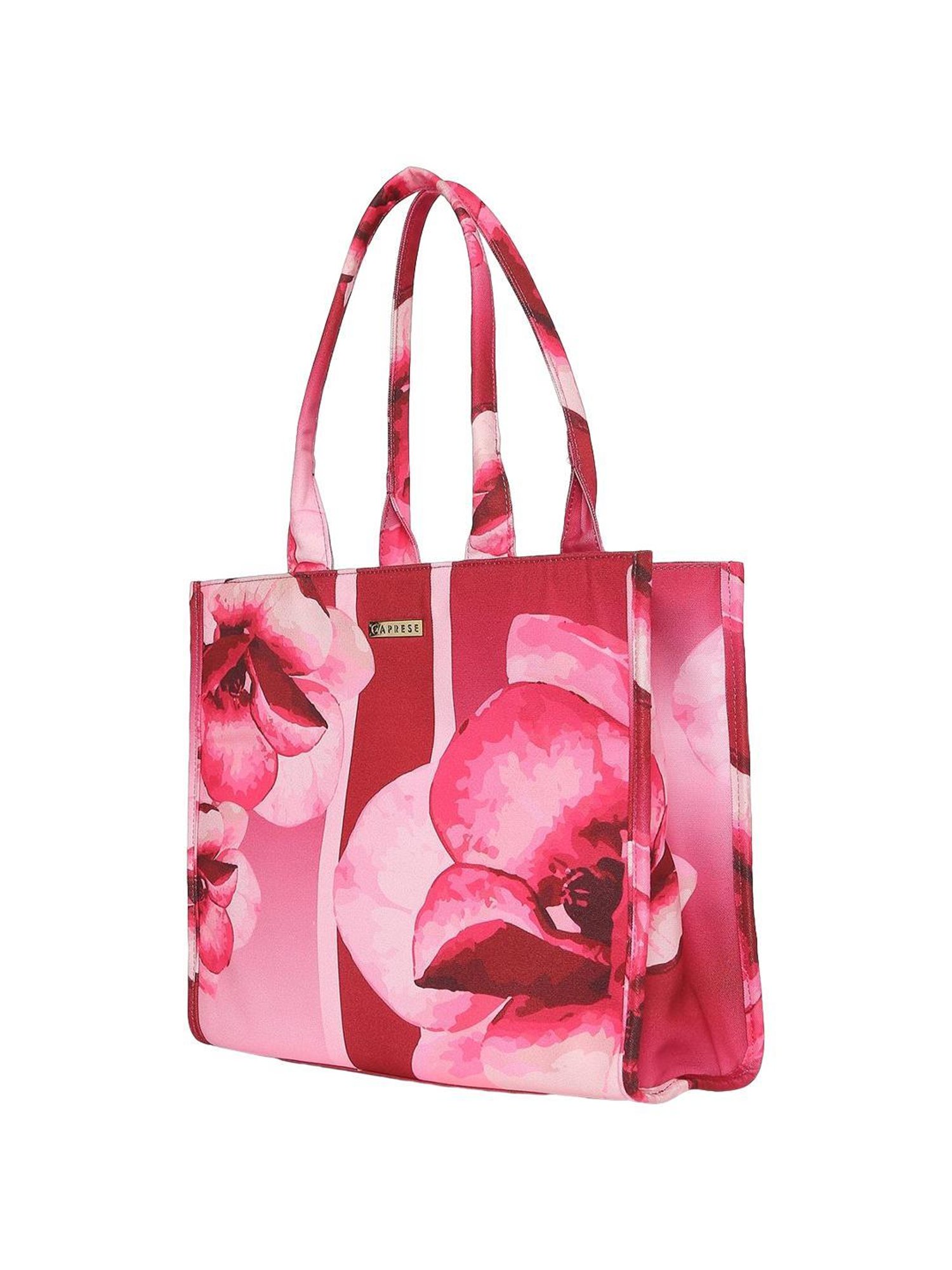 Call It Spring Black Combo Solid Large Tote Handbag