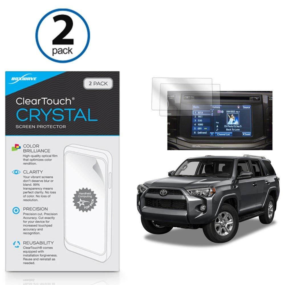 Toyota 2017 4Runner Screen Protector, BoxWave [ClearTouch Crystal (2-Pack)] HD Film Skin - Shields from Scratches for Toyota 2017 4Runner
