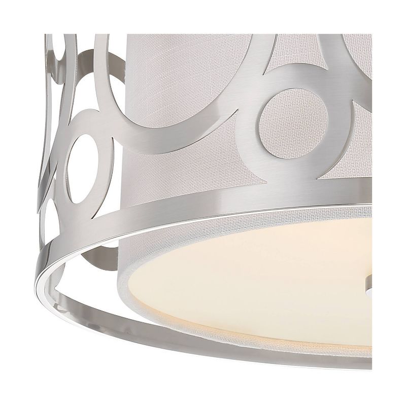 Ceiling Lights Flush Mount Brushed Nickel - Aurora Lighting