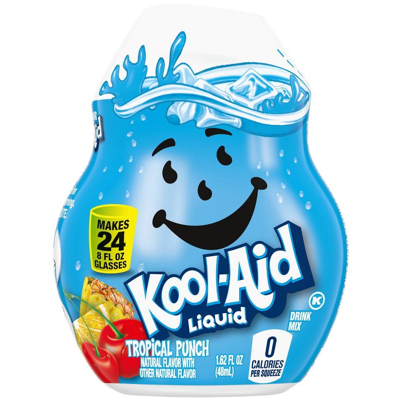 Kool-Aid Liquid Tropical Punch Drink Mix - 1.62 fl oz Bottle
