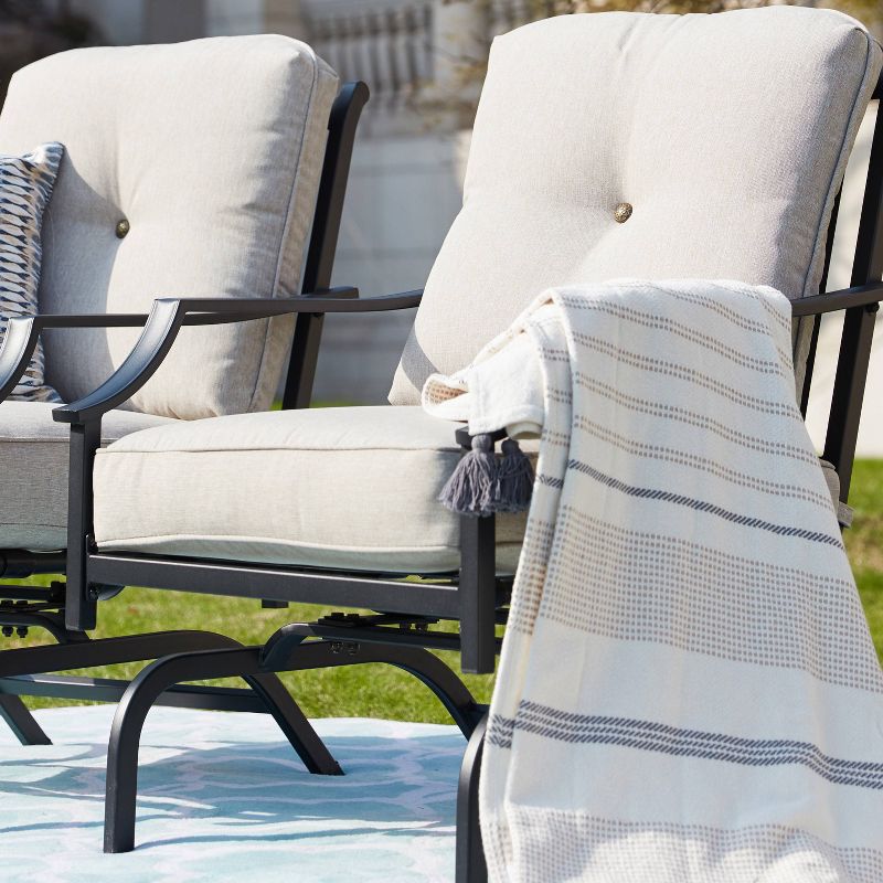 5pc Patio Fire Seating Set - Patio Festival