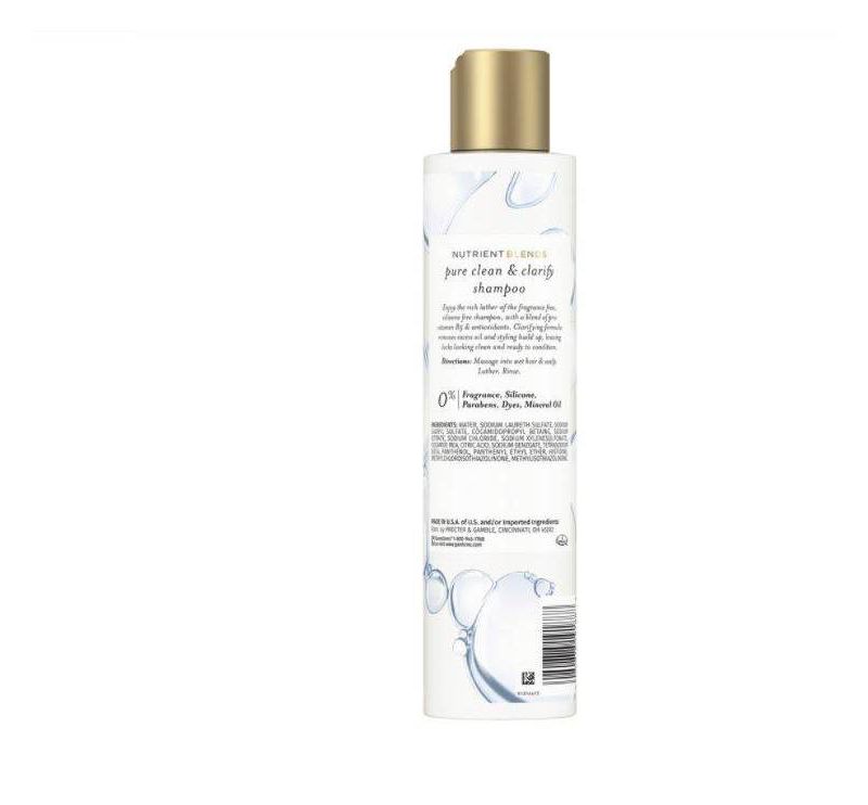 Pantene Pure Clean & Clarify Silicone-Free Shampoo - Fragrance-Free - 9.6 fl oz