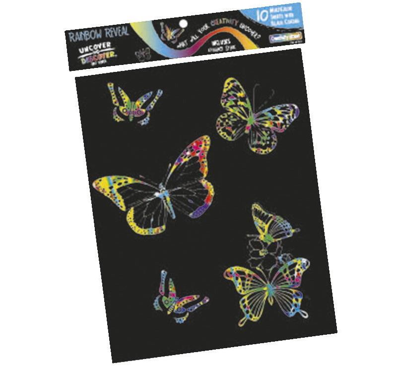 Creativity Street Now You See It Etch Paper, Multicolor, 30 Sheets