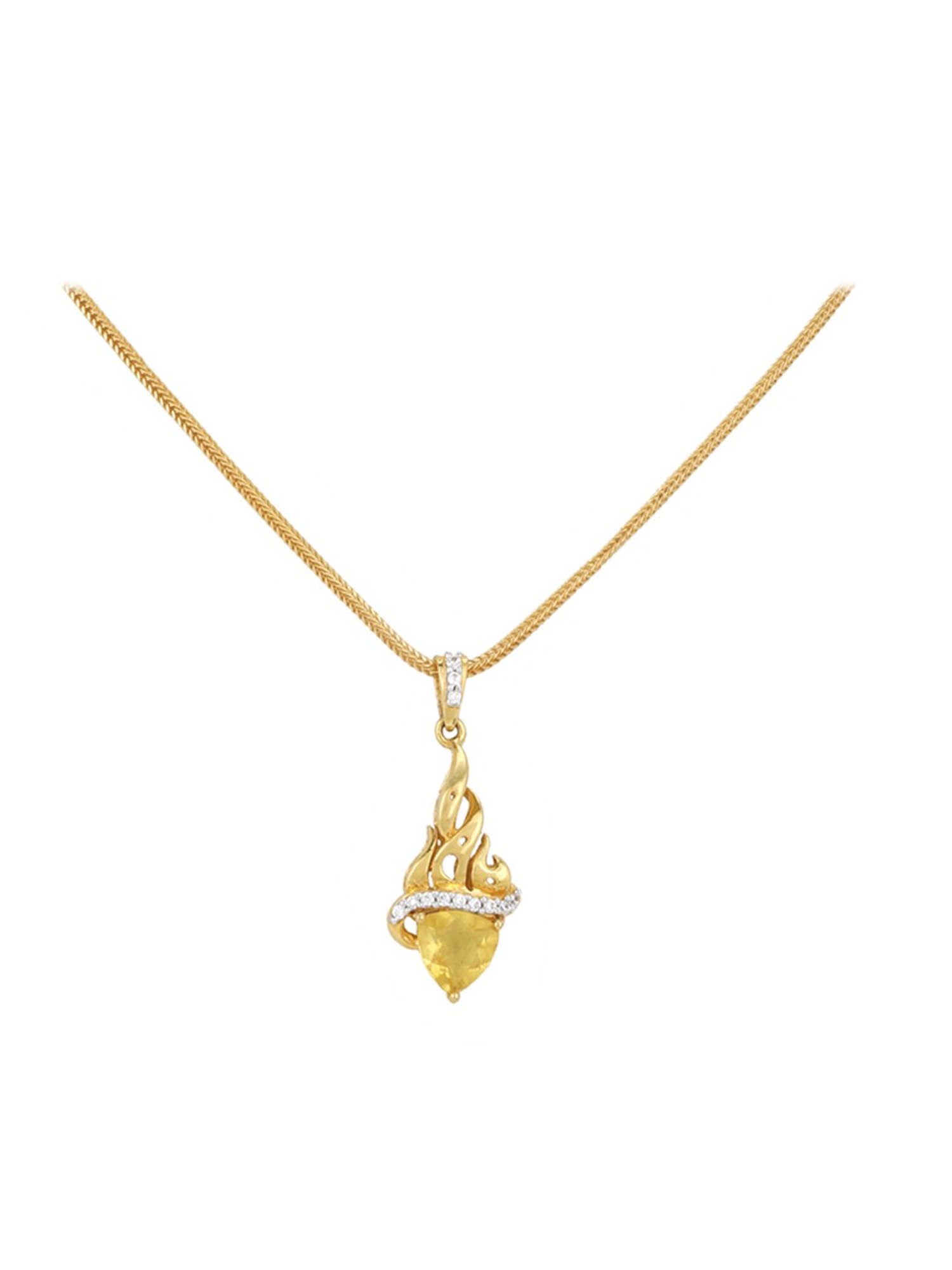 PC Jeweller Deveon 22 kt Gold Pendant without Chain
