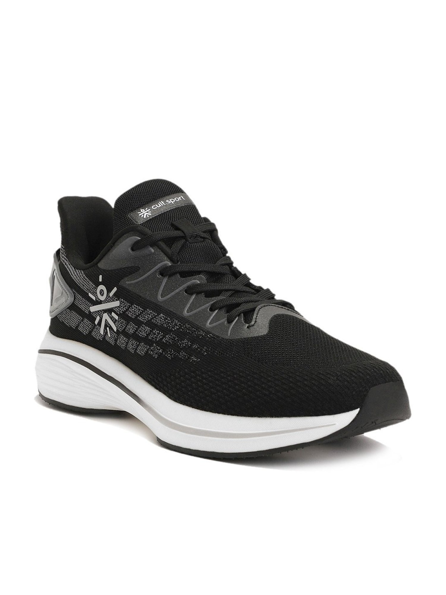 Cultsport Men's Active Black Running Shoes