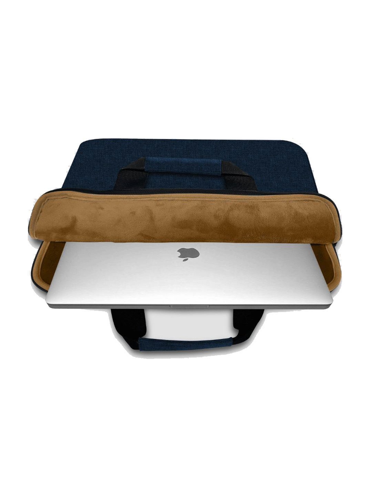 Gripp Lecon Ultra Slim Laptop Messenger Bag with Shoulder Strap for 13.3 Inch Macbook (Blue)