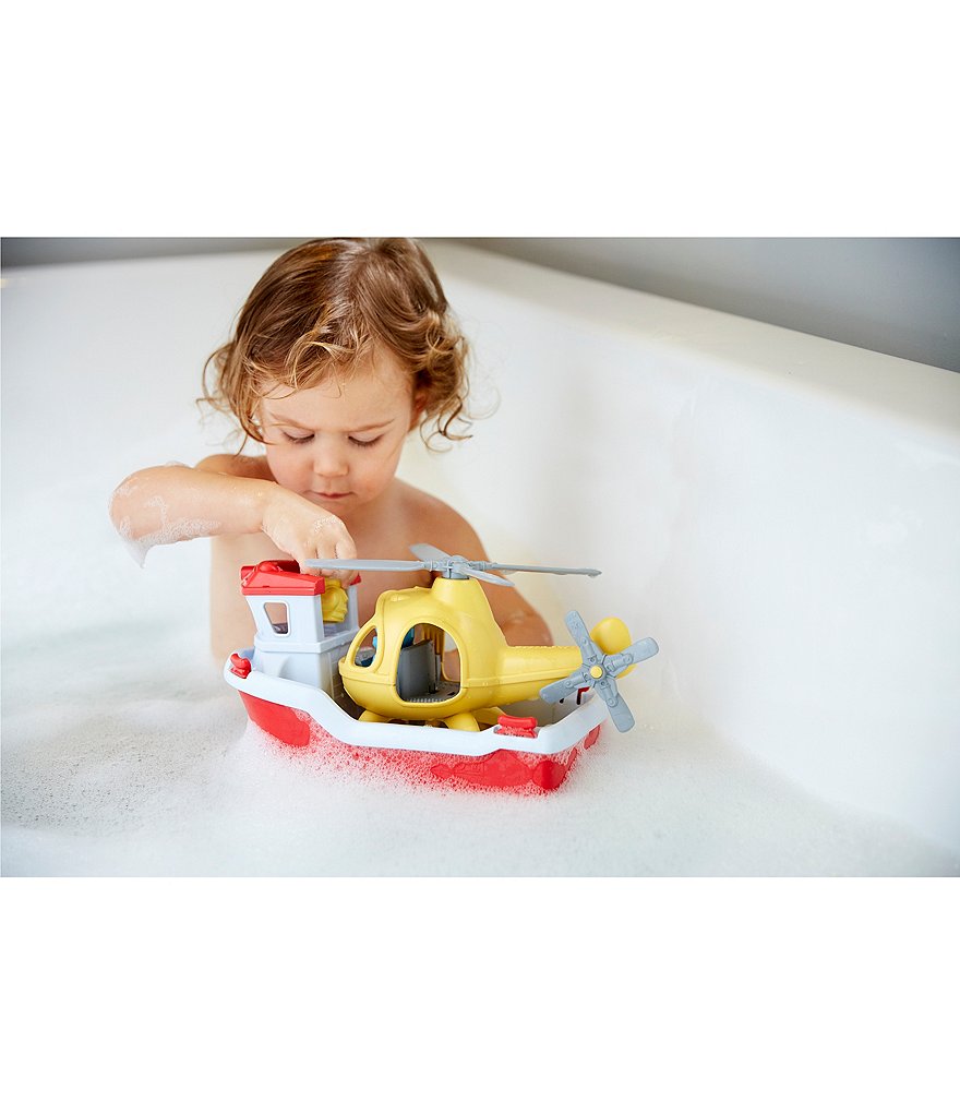 Green Toys Ferry Boat with Mini Cars Pool Toy